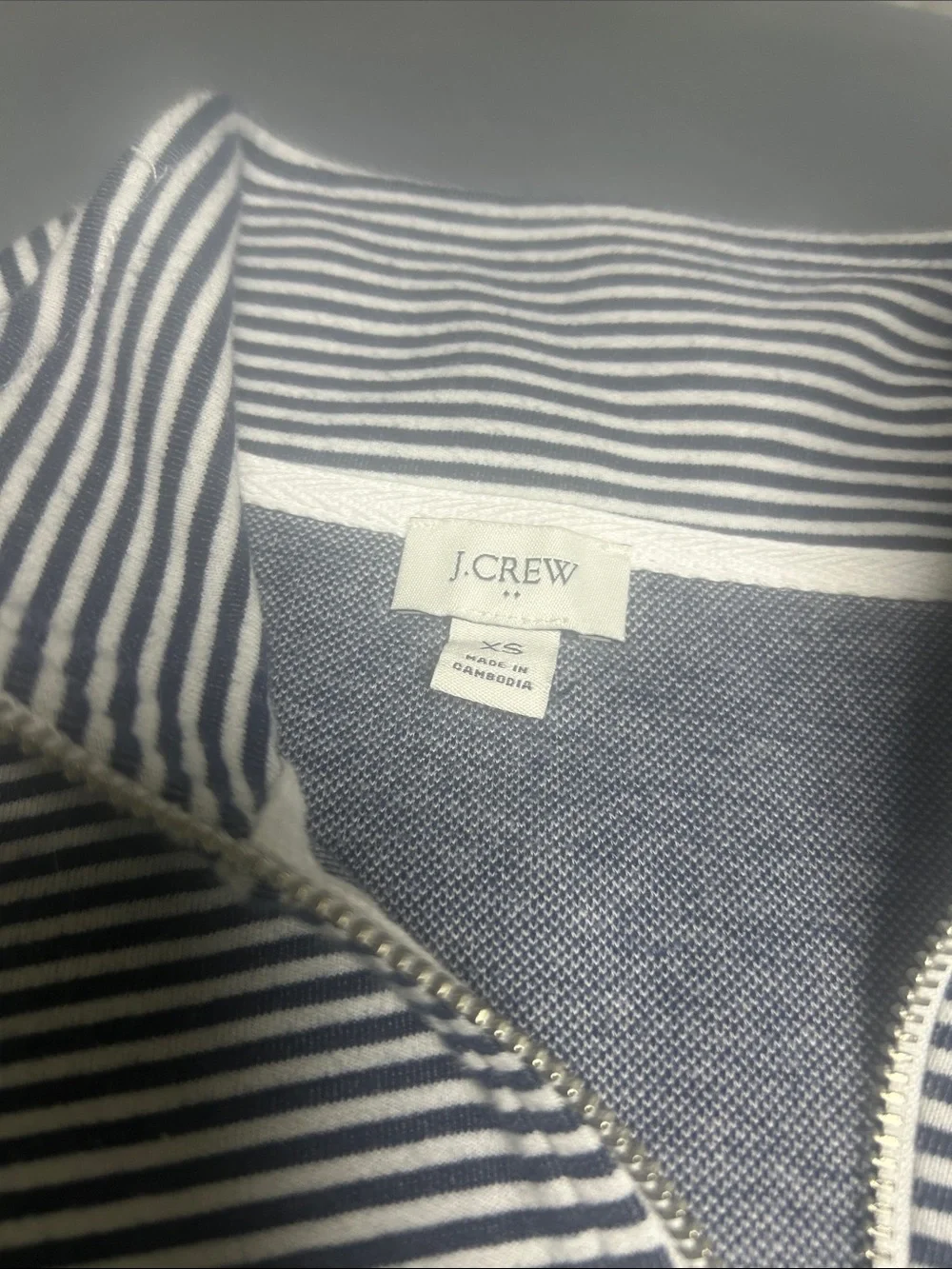 J. Crew lightweight striped